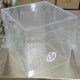 [ABX200200200] Acrylic Cubic Box 20cm